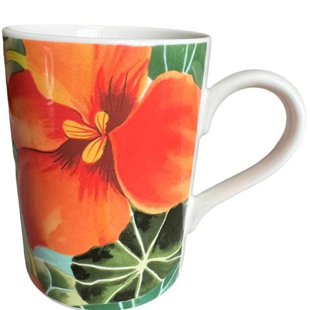 NWT ESSEX "Summer Garden" Salad Dessert Plate & Cup Artist Gerald Patrick Japan - Picture 5 of 14